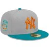 Men's New York Yankees New Era Gray/Teal 59FIFTY Fitted Hat -CapNation Shop teal new york yankees 59fifty fitted hat ss5 p 200013133pv 1u jjm4n9hficgmw8e6qhpgv hlwjznk7swqchoburlb0
