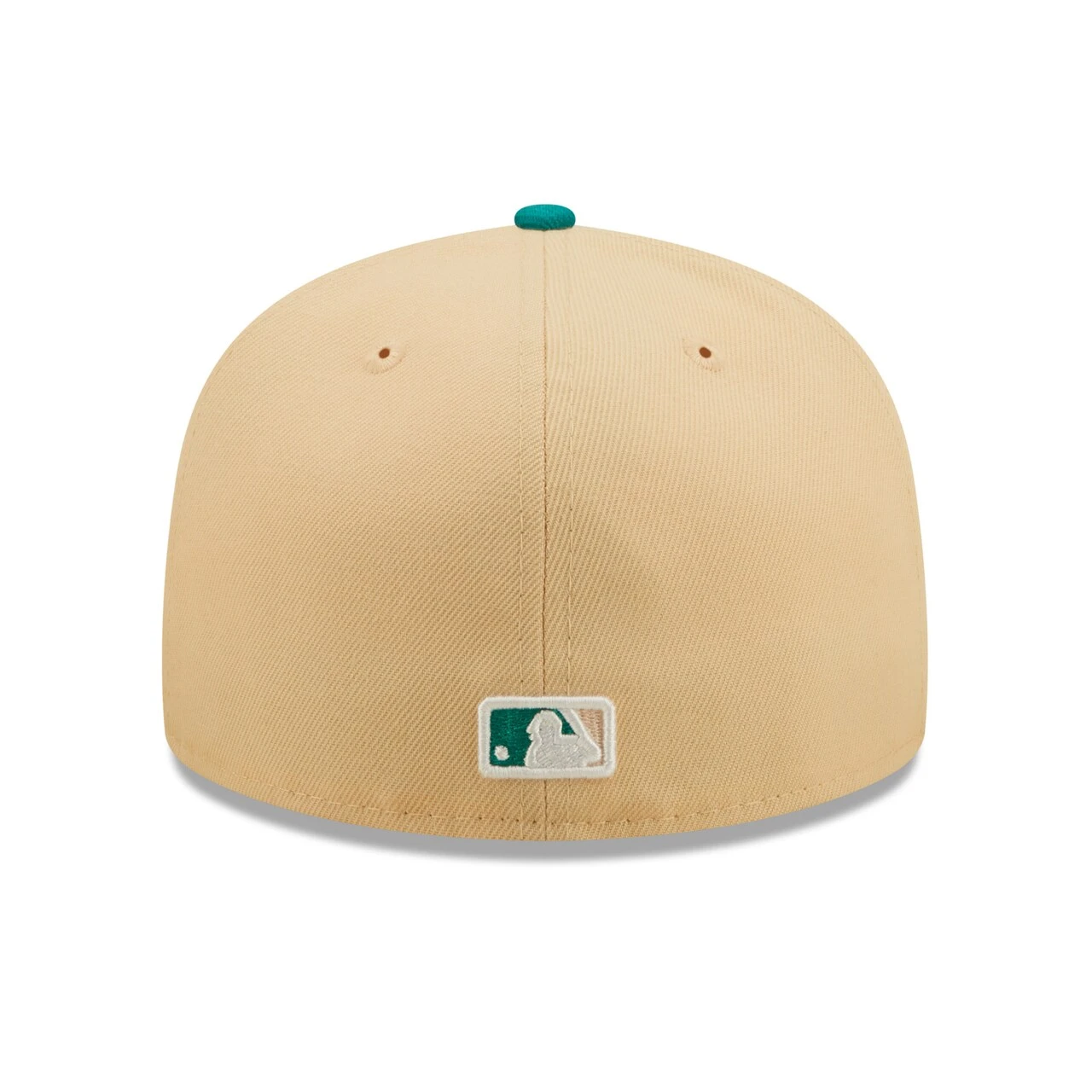 Men's New York Yankees New Era Natural/Teal Mango Forest 59FIFTY Fitted Hat 6 Men's New York Yankees New Era Natural/Teal Mango Forest 59FIFTY Fitted Hat - Image 4