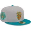 Men's San Francisco Giants New Era Gray/Teal 59FIFTY Fitted Hat 2 Men's San Francisco Giants New Era Gray/Teal 59FIFTY Fitted Hat -CapNation Shop teal san francisco giants 59fifty fitted hat ss5 p 200013138pv 1u qtuho6c0i7jtllc5da9tv ng1d4tgckvv6zjwcdhk1