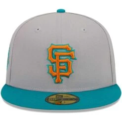 Men's San Francisco Giants New Era Gray/Teal 59FIFTY Fitted Hat 7 Men's San Francisco Giants New Era Gray/Teal 59FIFTY Fitted Hat -CapNation Shop teal san francisco giants 59fifty fitted hat ss5 p 200013138pv 2u qtuho6c0i7jtllc5da9tv wbvqk7k1zbt0nho1uqpy