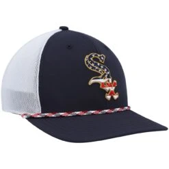 Men's Chicago White Sox '47 Navy/White Flag Fill Trucker Snapback Hat 8 Men's Chicago White Sox '47 Navy/White Flag Fill Trucker Snapback Hat -CapNation Shop white chicago white sox flag fill trucker snapback hat pi4569000 altimages ff 4569689 d1feb876997a052f1e67alt3 full