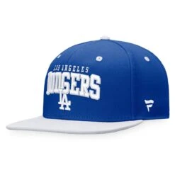 Men's Los Angeles Dodgers Fanatics Branded Royal/White Iconic Lock Up Snapback Hat -CapNation Shop white los angeles dodgers iconic lock up snapback hat ss5 p 4498880pv 3u gzsydterqae3immyt4etv op2e4zamsqrf2jkh2v5w