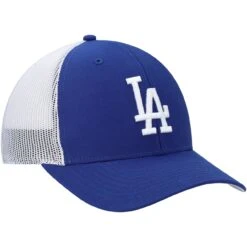 Men's '47 Royal/White Los Angeles Dodgers Primary Logo Trucker Snapback Hat 8 Men's '47 Royal/White Los Angeles Dodgers Primary Logo Trucker Snapback Hat -CapNation Shop white los angeles dodgers primary logo trucker snapback hat pi4267000 altimages ff 4267870 fda234148210bf5f66eaalt3 full
