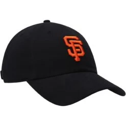 Women's San Francisco Giants '47 Black Team Miata Clean Up Adjustable Hat -CapNation Shop womens 47 black san francisco giants team miata clean up adjustable hat pi3799000 altimages ff 3799038 de993fd4fd943755e667alt3 full