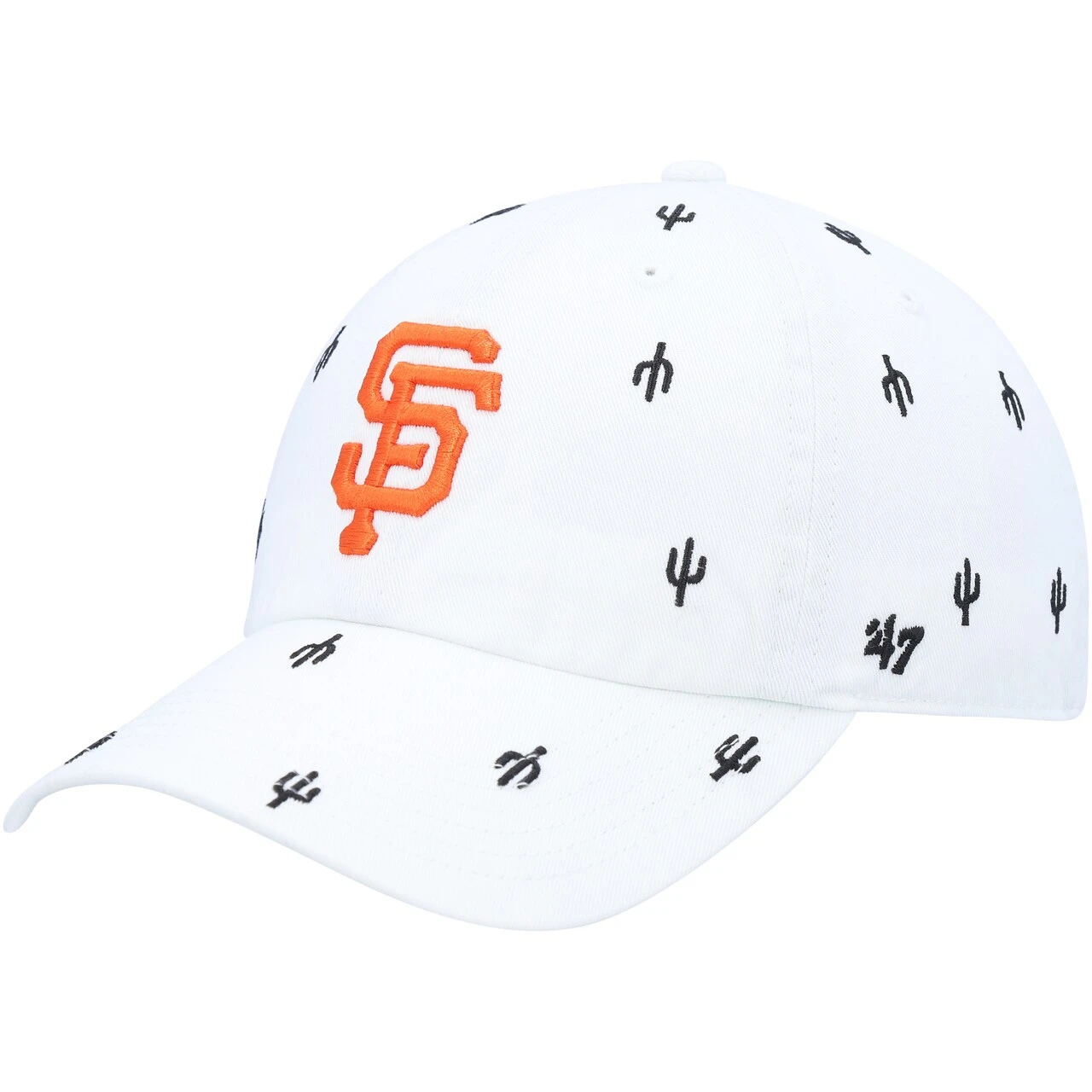 Women's San Francisco Giants '47 White Spring Training Confetti Clean Up Adjustable Hat 3 Women's San Francisco Giants '47 White Spring Training Confetti Clean Up Adjustable Hat