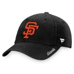 Women's San Francisco Giants Fanatics Branded Black Team Core Adjustable Hat