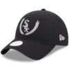 Women's Chicago White Sox New Era Black Leaves 9TWENTY Adjustable Hat -CapNation Shop womens new era black chicago white sox leaves 9twenty adjustable hat ss5 p 5003682pv 1u x6vkgglw4twv446kbiifv ssrnbnnknioq2wnnbwxs