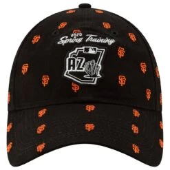 Women's San Francisco Giants New Era Black 2020 Spring Training All Over 9TWENTY Adjustable Hat 7 Women's San Francisco Giants New Era Black 2020 Spring Training All Over 9TWENTY Adjustable Hat -CapNation Shop womens new era black san francisco giants 2020 spring training all over 9twenty adjustable hat pi3944000 altimages ff 3944442 3736f14a59c7dfcc970balt2 full