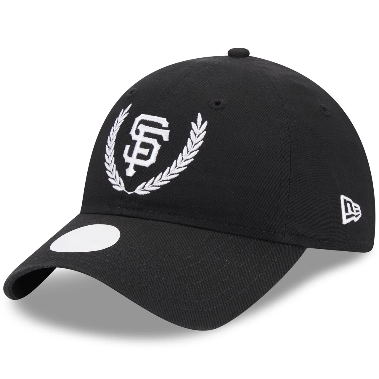 Women's San Francisco Giants New Era Black Leaves 9TWENTY Adjustable Hat 3 Women's San Francisco Giants New Era Black Leaves 9TWENTY Adjustable Hat