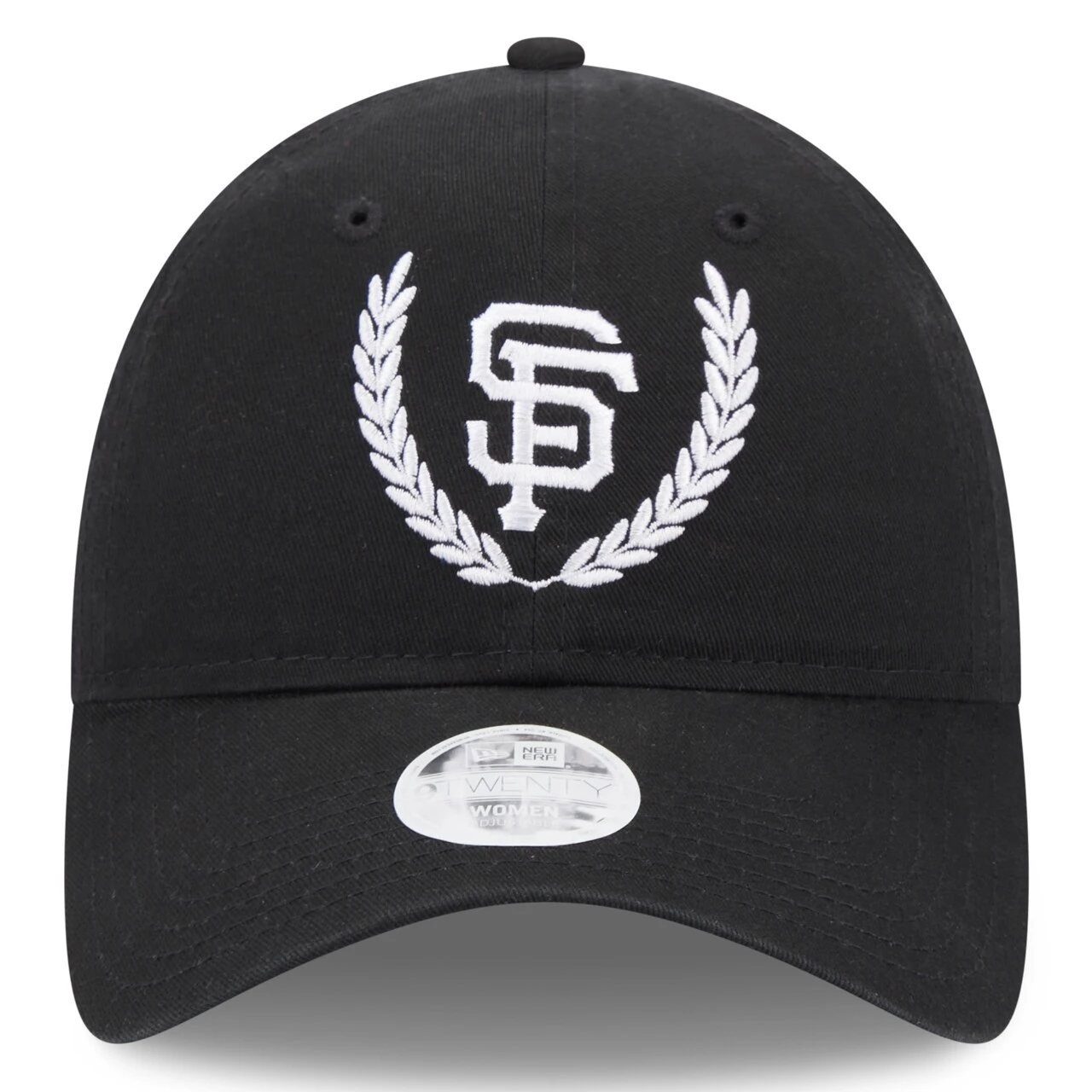 Women's San Francisco Giants New Era Black Leaves 9TWENTY Adjustable Hat 4 Women's San Francisco Giants New Era Black Leaves 9TWENTY Adjustable Hat - Image 2