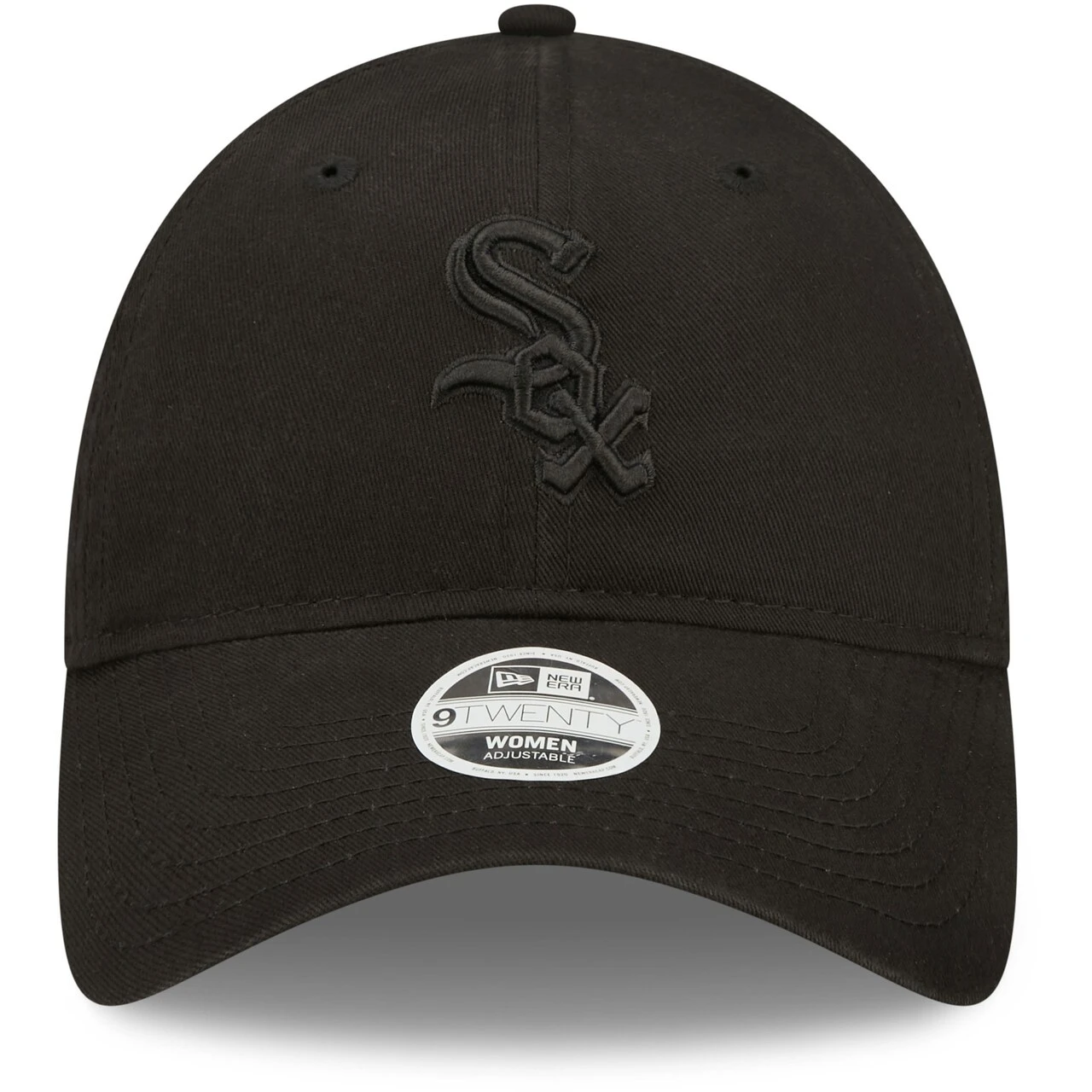 Women's Chicago White Sox New Era Black On Black Core Classic II 9TWENTY Adjustable Hat 4 Women's Chicago White Sox New Era Black On Black Core Classic II 9TWENTY Adjustable Hat - Image 2