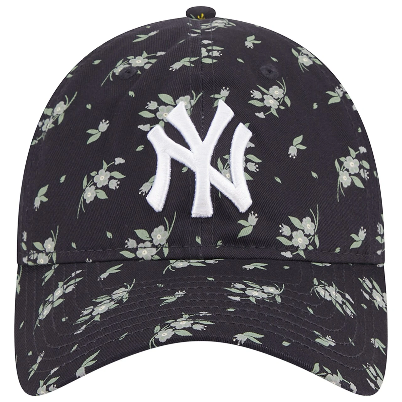 Women's New York Yankees New Era Navy Bloom 9TWENTY Adjustable Hat 4 Women's New York Yankees New Era Navy Bloom 9TWENTY Adjustable Hat - Image 2