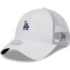 Women's Los Angeles Dodgers New Era White Mini 9TWENTY Adjustable Hat -CapNation Shop womens new era white los angeles dodgers mini 9twenty adjustable hat ss5 p 5003367pv 1u jrytzvit0yqpsk9rdk02v t43fzpnlupcl52qnp646