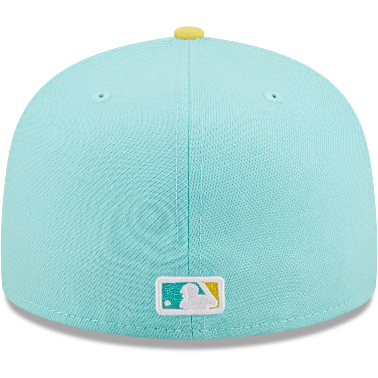 Men's Baltimore Orioles New Era Turquoise/Yellow Spring Color Pack Two-Tone 59FIFTY Fitted Hat - Image 4