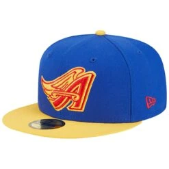Men's Los Angeles Angels New Era Royal/Yellow Empire 59FIFTY Fitted Hat -CapNation Shop yellow los angeles angels empire 59fifty fitted hat ss5 p 200006644pv 3u wrfq7u7ihxeq22gng0oev jftfh5zr35xmpzqh7wmq