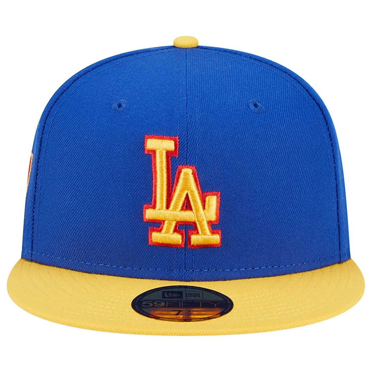 Men's Los Angeles Dodgers New Era Royal/Yellow Empire 59FIFTY Fitted Hat 4 Men's Los Angeles Dodgers New Era Royal/Yellow Empire 59FIFTY Fitted Hat - Image 2