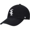 Youth Chicago White Sox '47 Black Team Logo Clean Up Adjustable Hat -CapNation Shop youth 47 black chicago white sox team logo clean up adjustable hat pi4252000 altimages ff 4252078 292c18236aa0ba8e48fbalt1 full