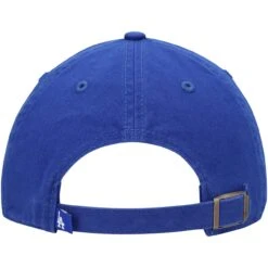 Youth Los Angeles Dodgers '47 Royal Team Logo Clean Up Adjustable Hat -CapNation Shop youth 47 royal los angeles dodgers team logo clean up adjustable hat pi4252000 altimages ff 4252084 3c5f9a544481ad91d997alt4 full
