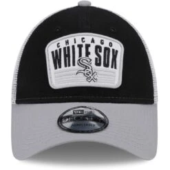 Youth Chicago White Sox New Era Black Patch Trucker 9FORTY Snapback Hat -CapNation Shop youth new era black chicago white sox patch trucker 9forty snapback hat ss5 p 5004059pv 2u fo8y0ag9qhwdfg3jwycdv 3enw69vqfihu3midm35p