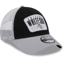 Youth Chicago White Sox New Era Black Patch Trucker 9FORTY Snapback Hat -CapNation Shop youth new era black chicago white sox patch trucker 9forty snapback hat ss5 p 5004059pv 3u fo8y0ag9qhwdfg3jwycdv 7tighxompsu9n27jqkvy