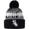 Youth Chicago White Sox New Era Black Striped Cuffed Knit Hat With Pom 1 Youth Chicago White Sox New Era Black Striped Cuffed Knit Hat With Pom -CapNation Shop youth new era black chicago white sox striped cuffed knit hat with pom ss5 p 4681620pv 1u pbfw5ahygevba2fmxub7v b7uddhcjrswyebekbmls
