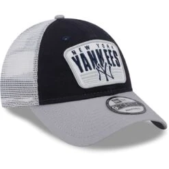 Youth New York Yankees New Era Navy Patch Trucker 9FORTY Snapback Hat -CapNation Shop youth new era navy new york yankees patch trucker 9forty snapback hat ss5 p 5004069pv 3u dukxy9d09sluifvluymvv pzsv5hvgyeqe09ouswmz